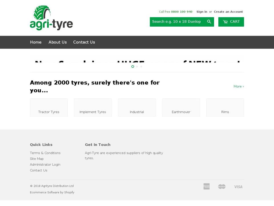 agrityre.nz shopify website screenshot