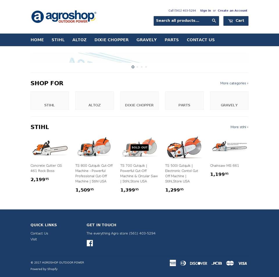 agroshop.com shopify website screenshot