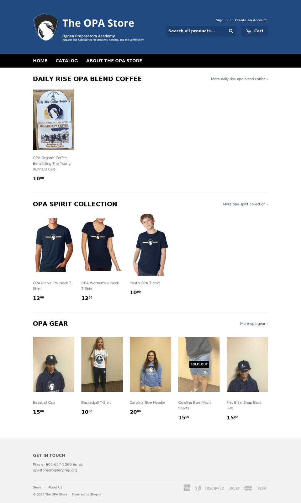 aguilasgear.org shopify website screenshot