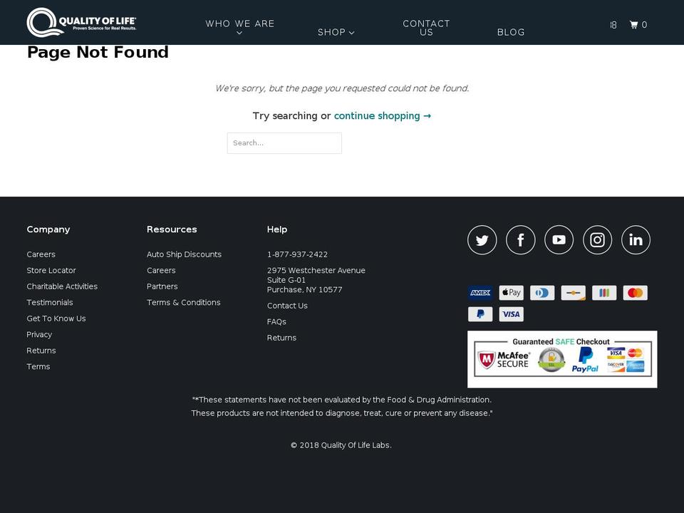 ahccinfo.com — Shopify storefront screenshot