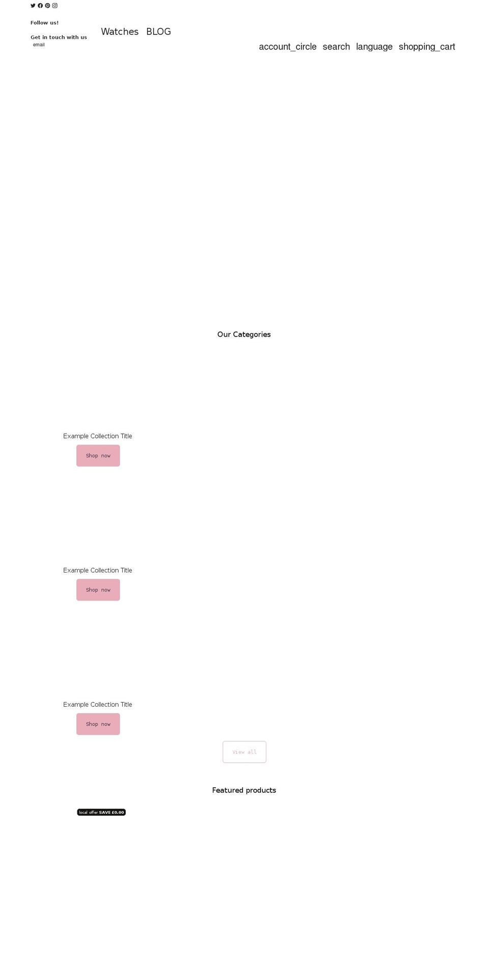 ahkorshel.com — Shopify storefront screenshot