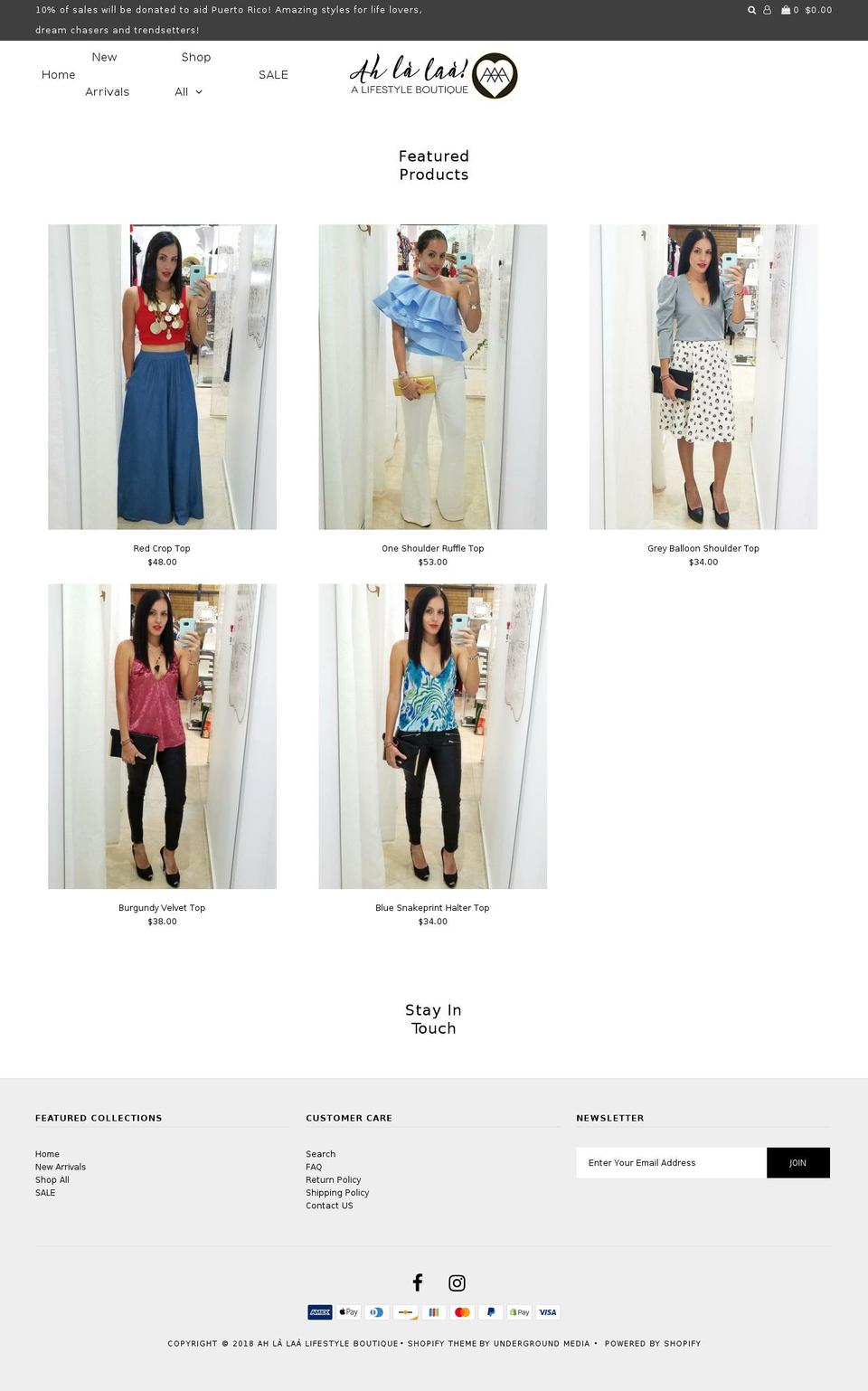 ahlalaa.com shopify website screenshot