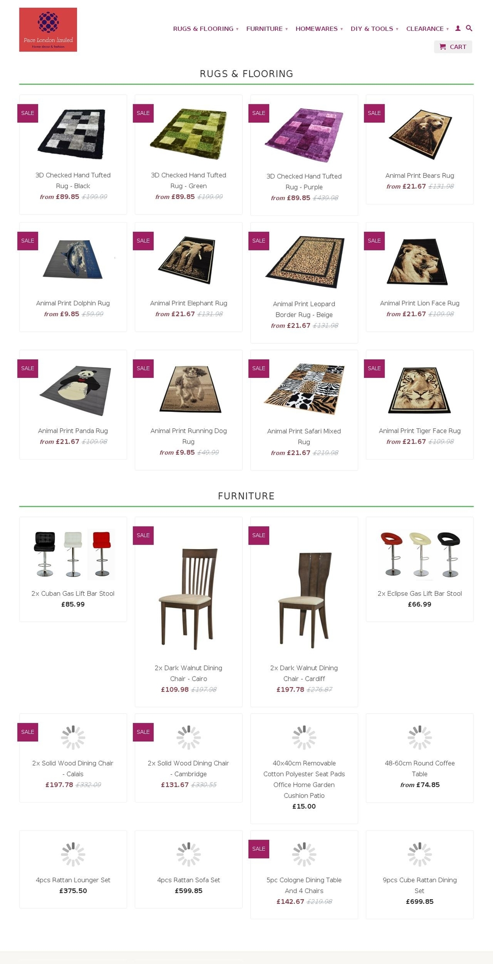 ahocgroup.com shopify website screenshot