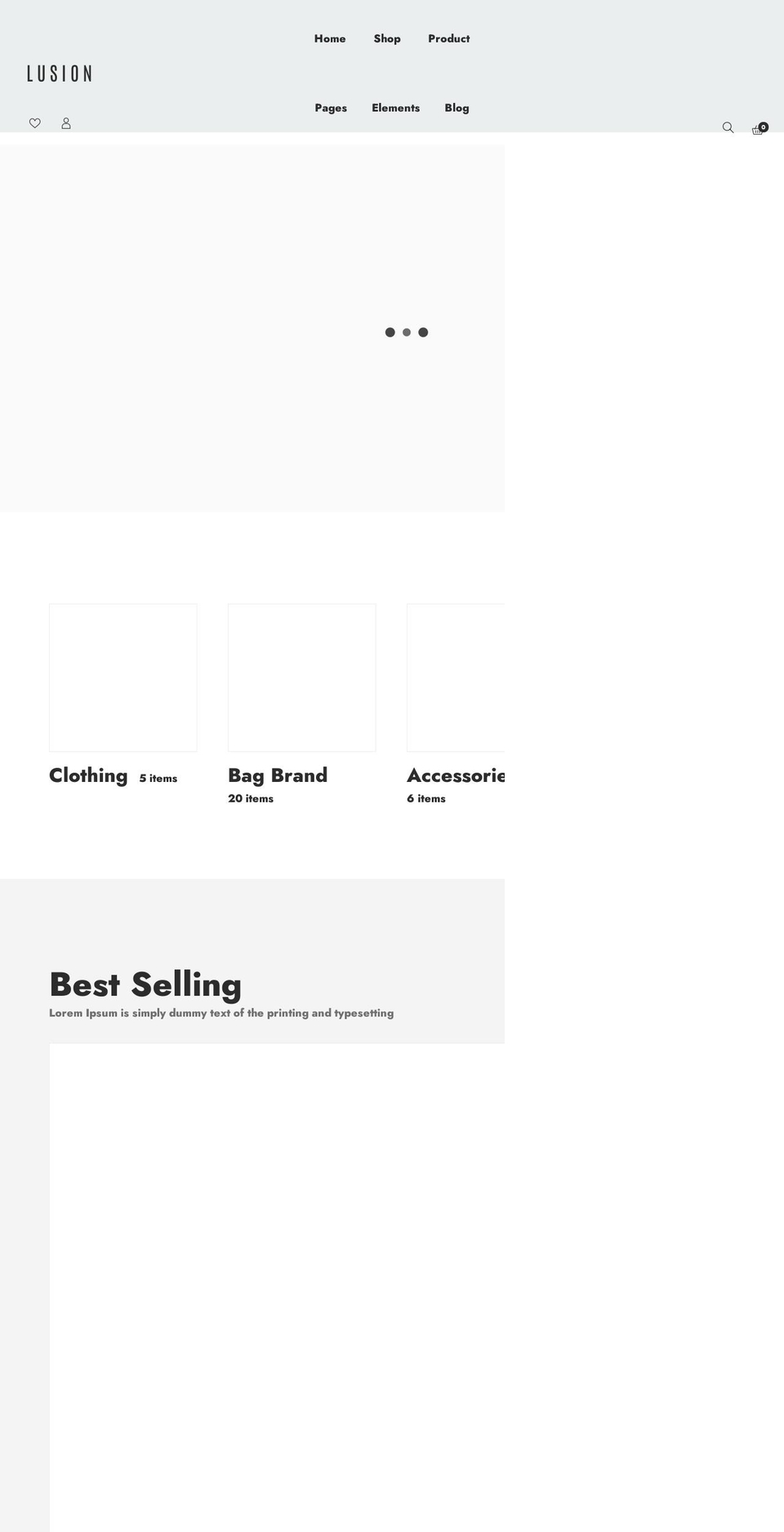 Home Default Shopify theme site example aht-lusion.myshopify.com