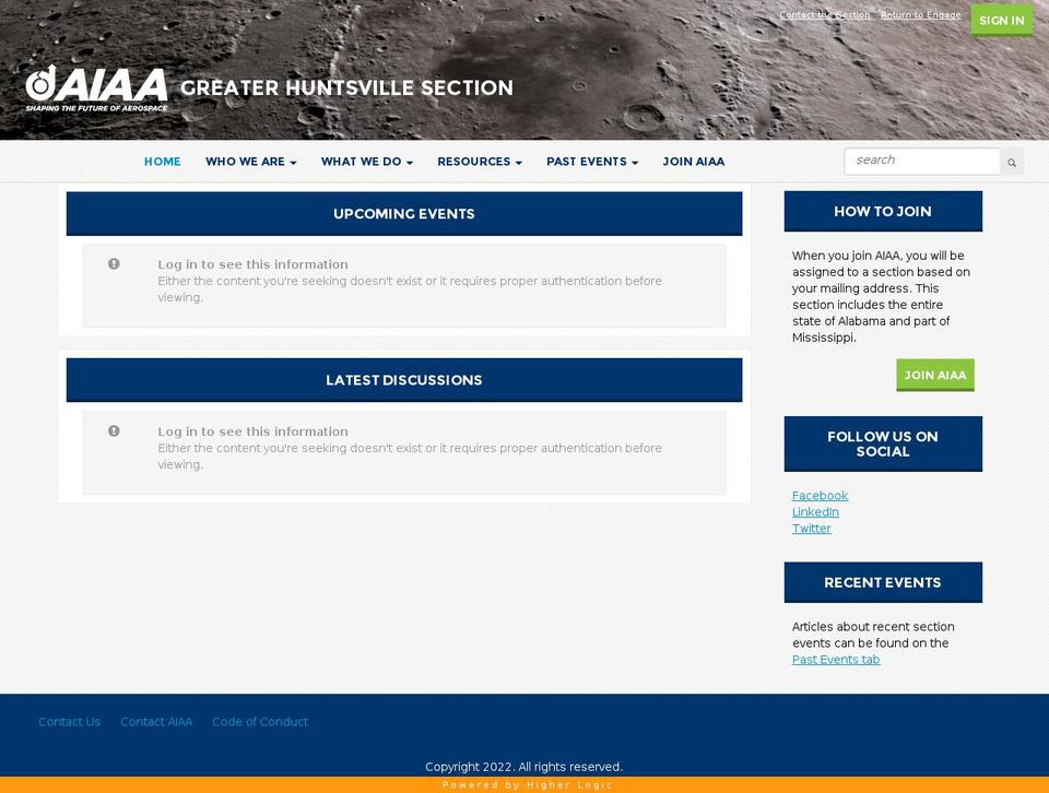 aiaanextgen.org shopify website screenshot