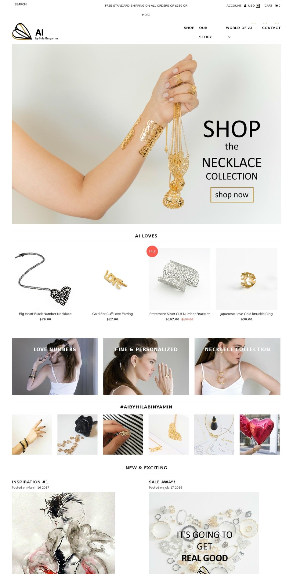 aibyhilabinyamin.com shopify website screenshot