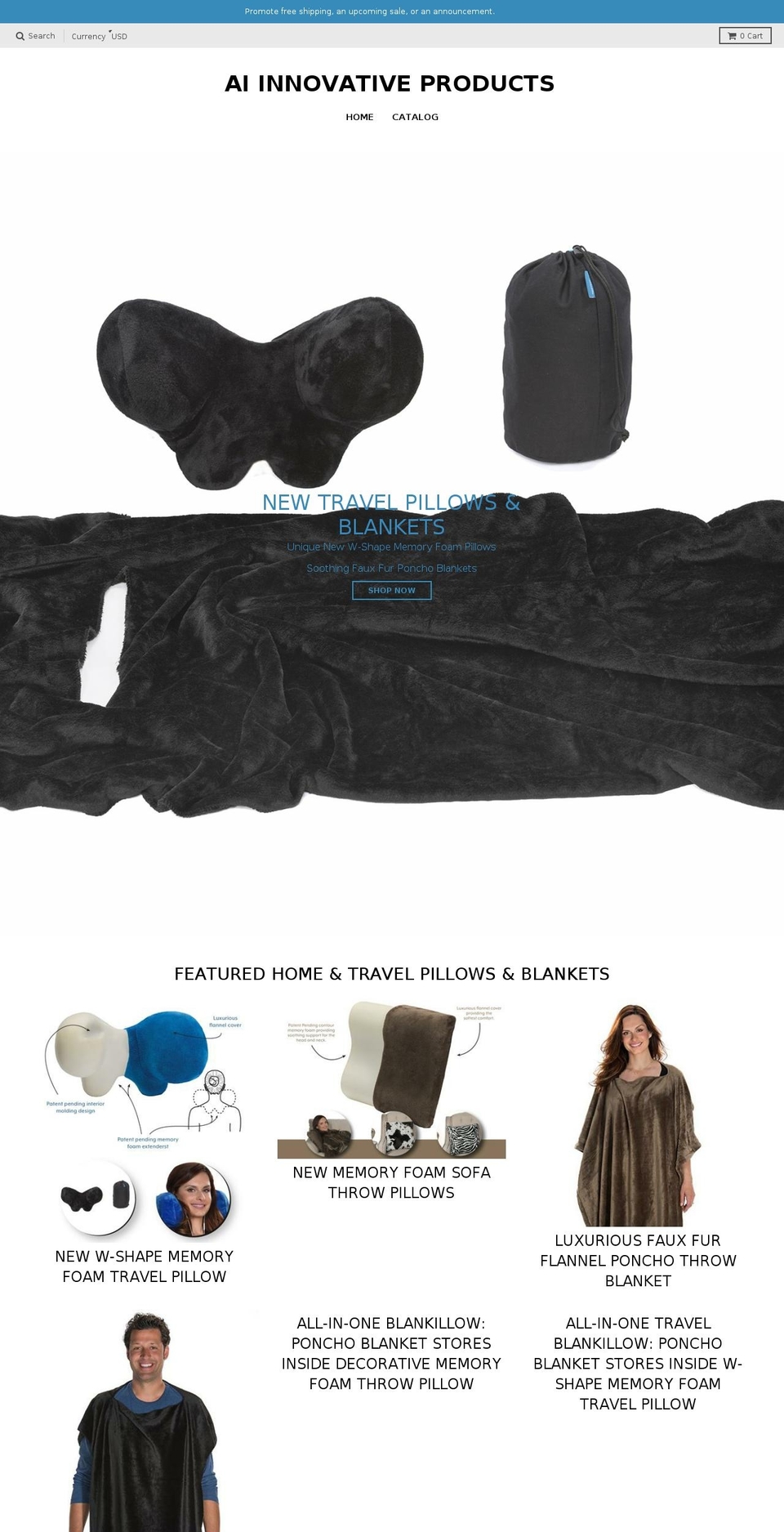 aiinnovativeproducts.com — Shopify storefront screenshot