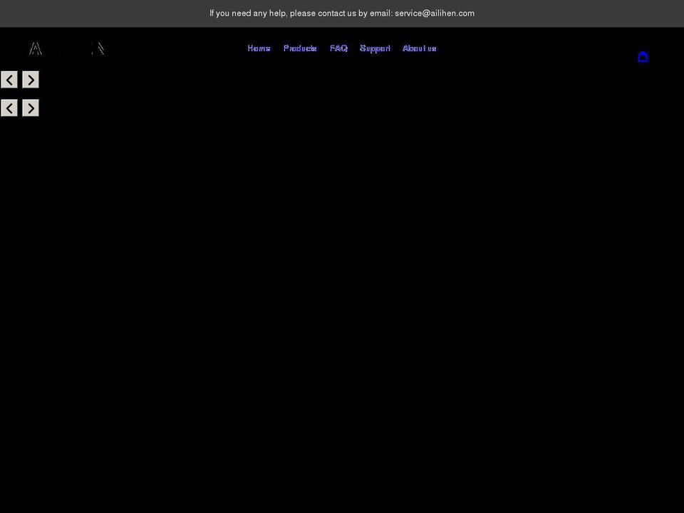 ailihen.com shopify website screenshot