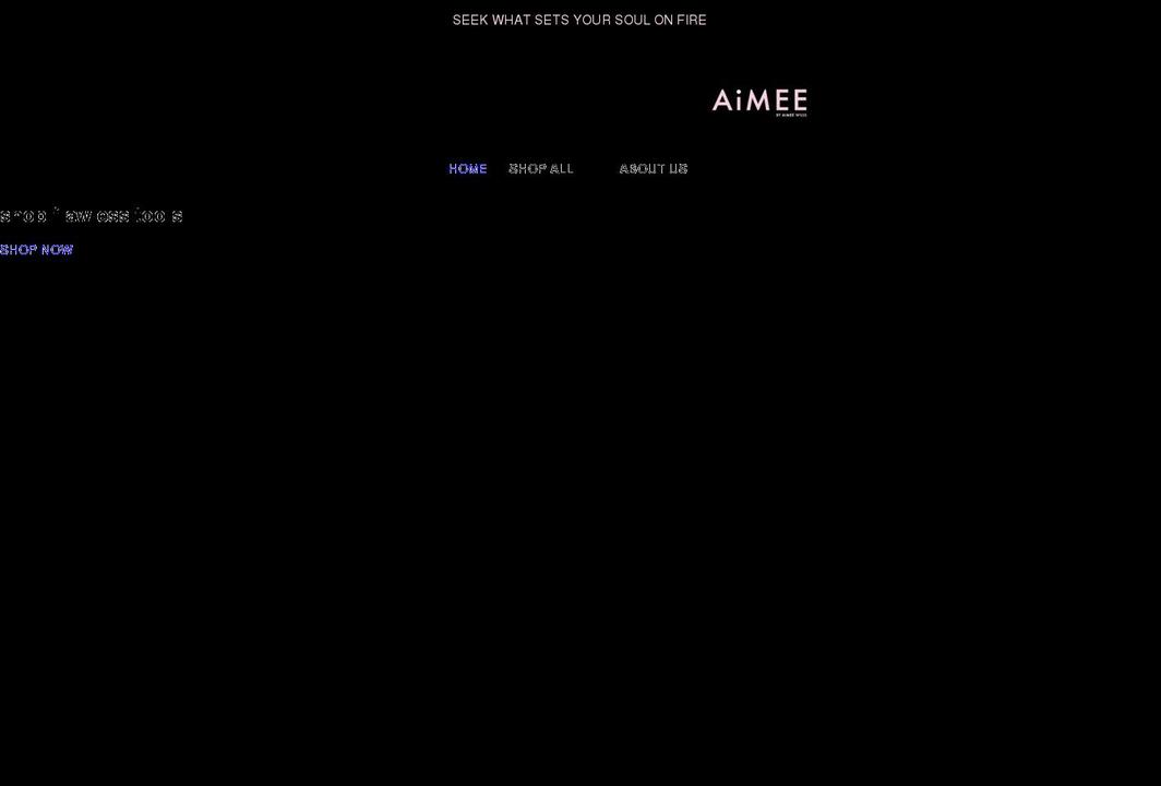 aimeebyaimee.com shopify website screenshot