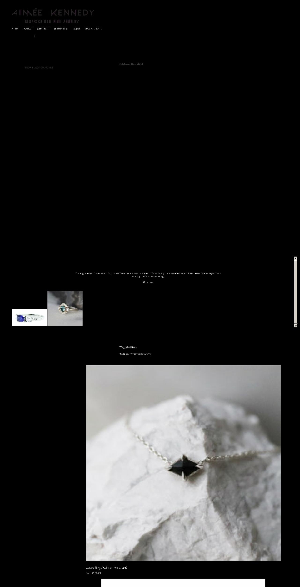 aimeekennedy.com shopify website screenshot