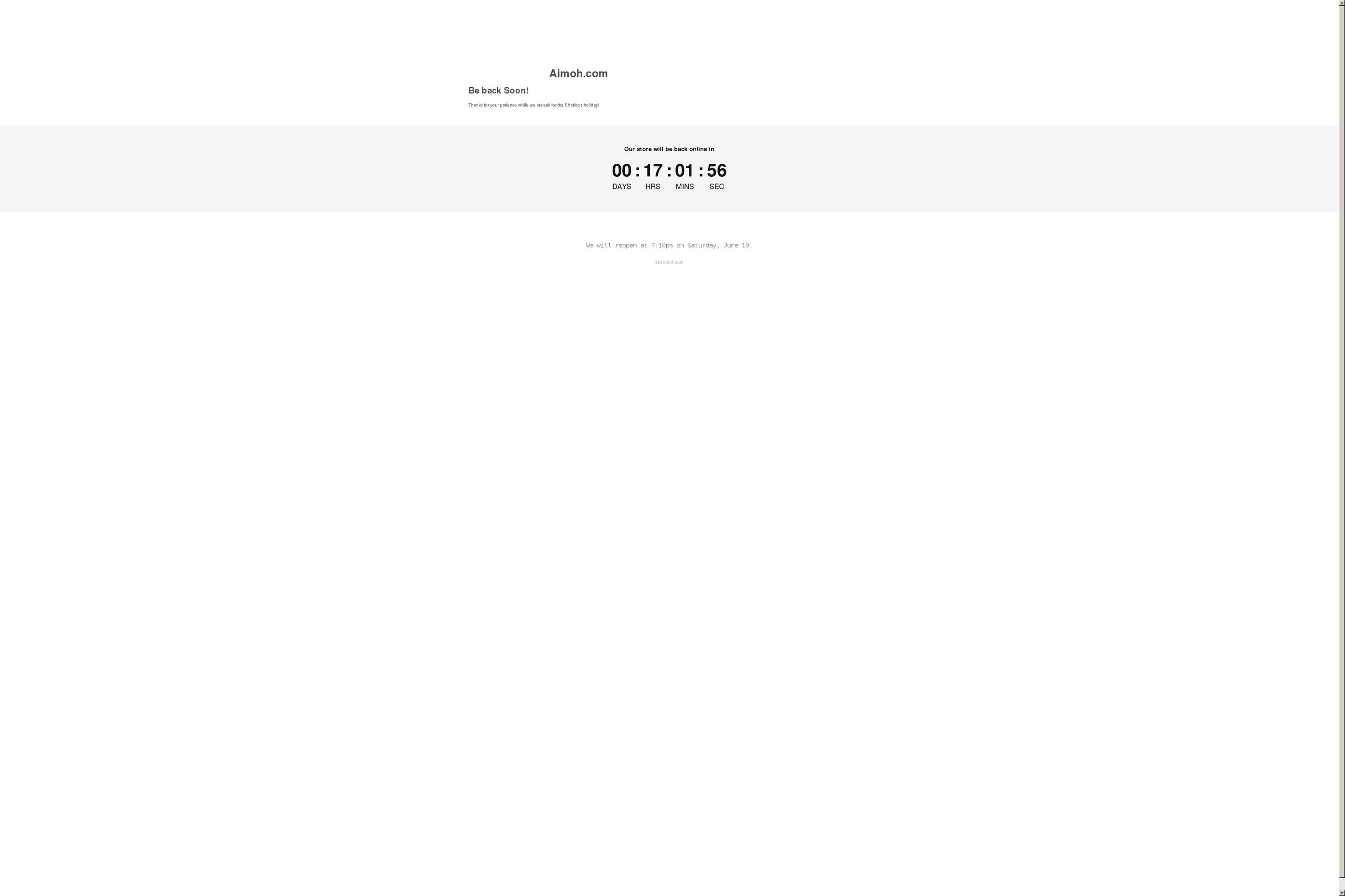 aimoh.com shopify website screenshot