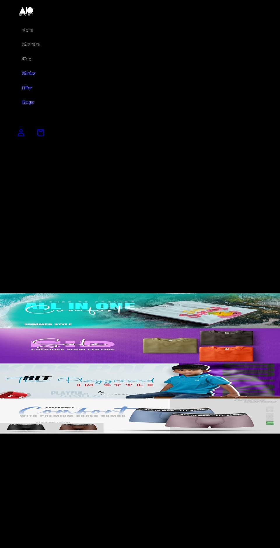 aiomartbd.com shopify website screenshot