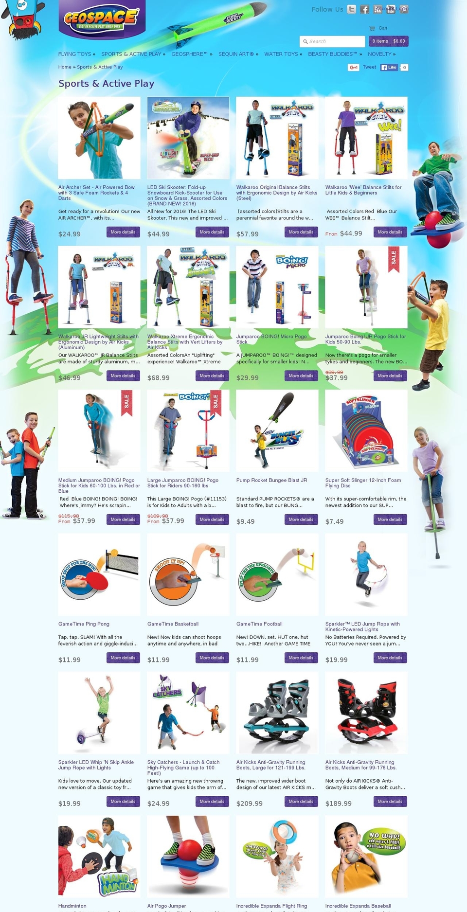 air-kicks.com shopify website screenshot