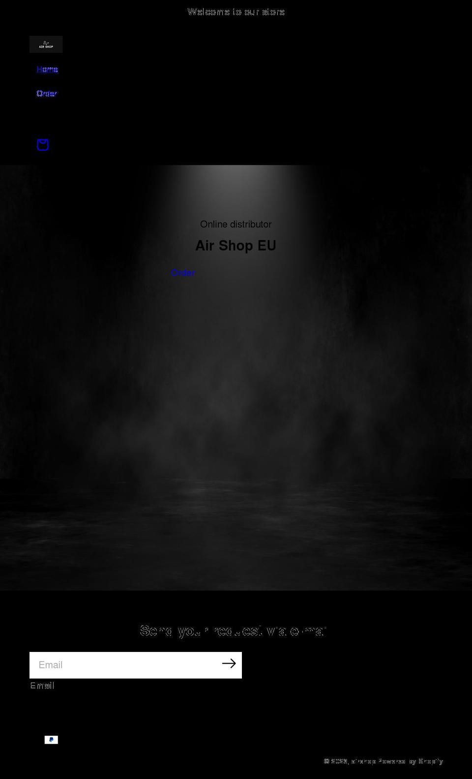 air-shop.net shopify website screenshot