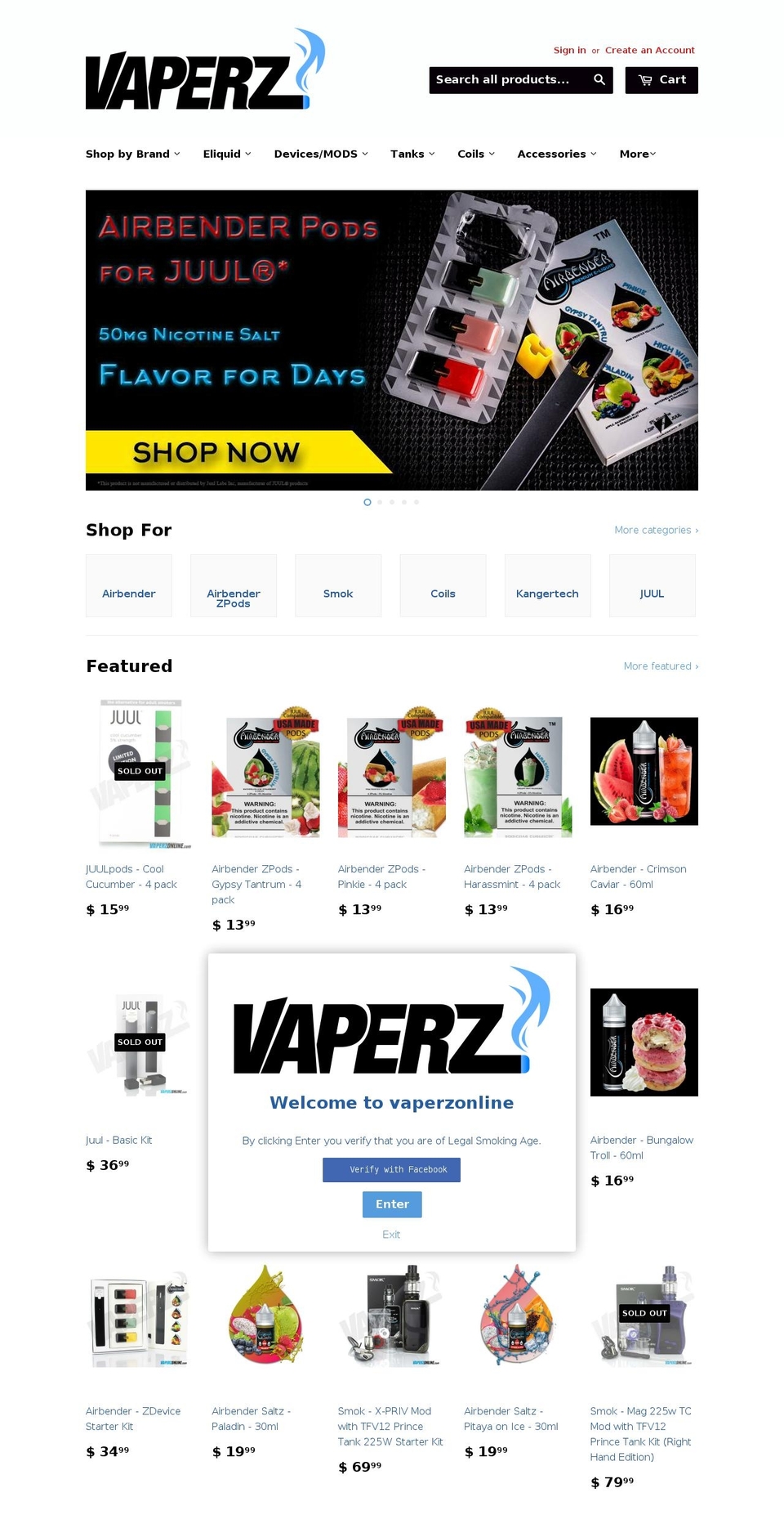 Copy of supply 11-5-15 Shopify theme site example airbenderejuice.com