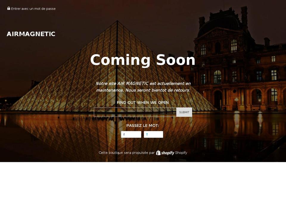 Speedfly--- Shopify theme site example airmagnetic.com