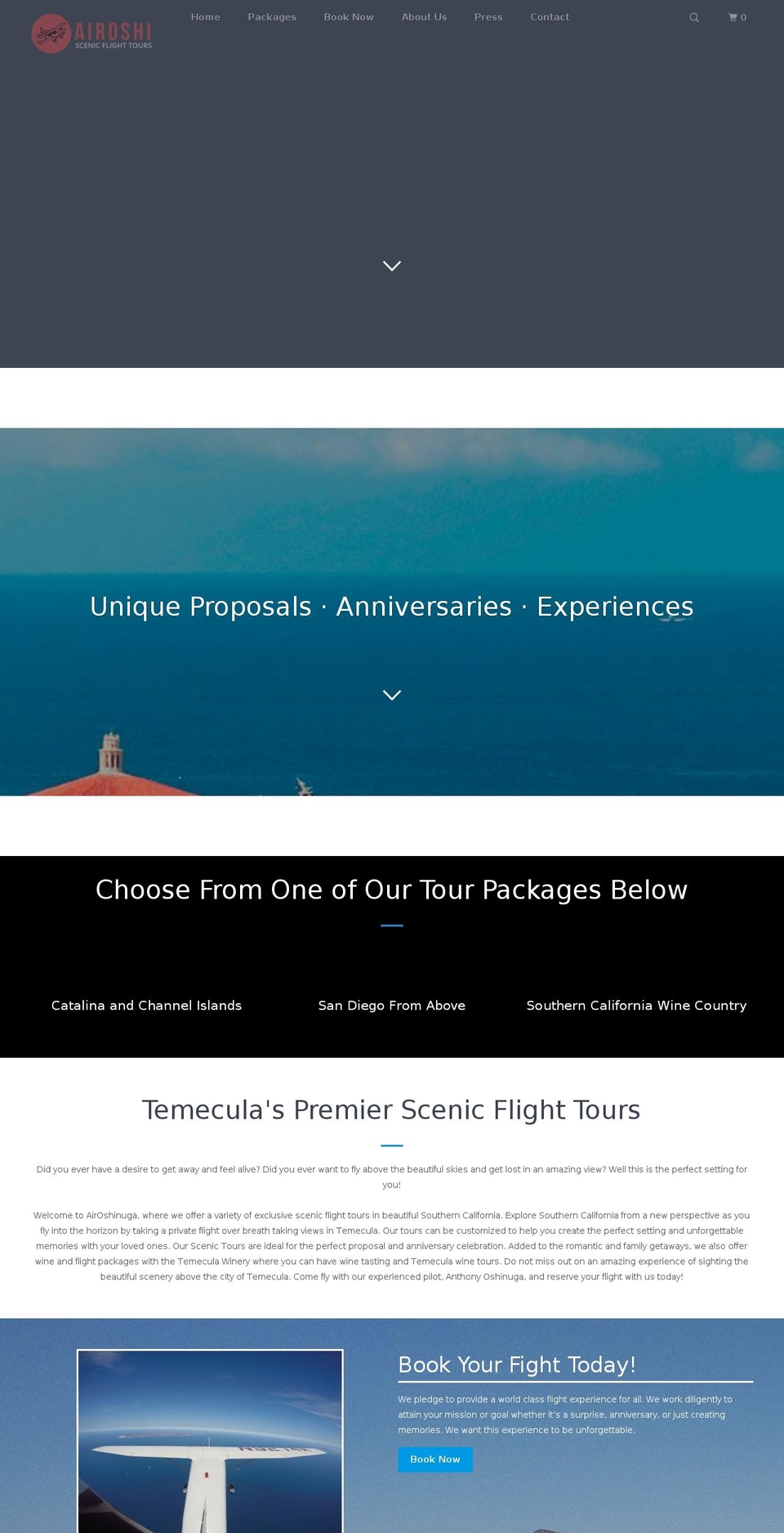 airoshi.com shopify website screenshot