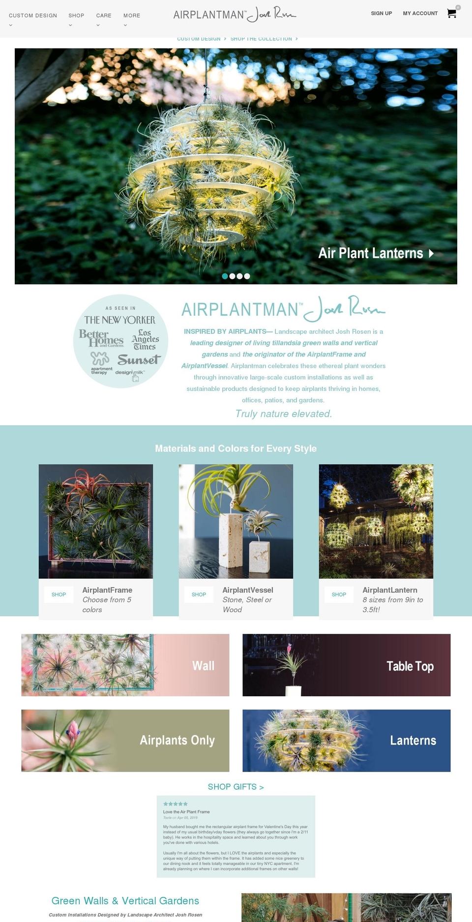 Altron Shopify theme site example airplantman.com