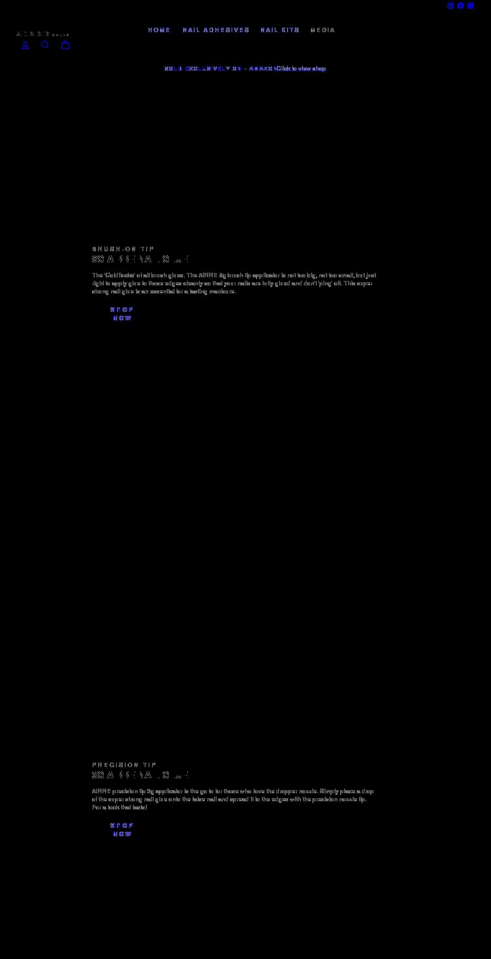 airrenails.com shopify website screenshot