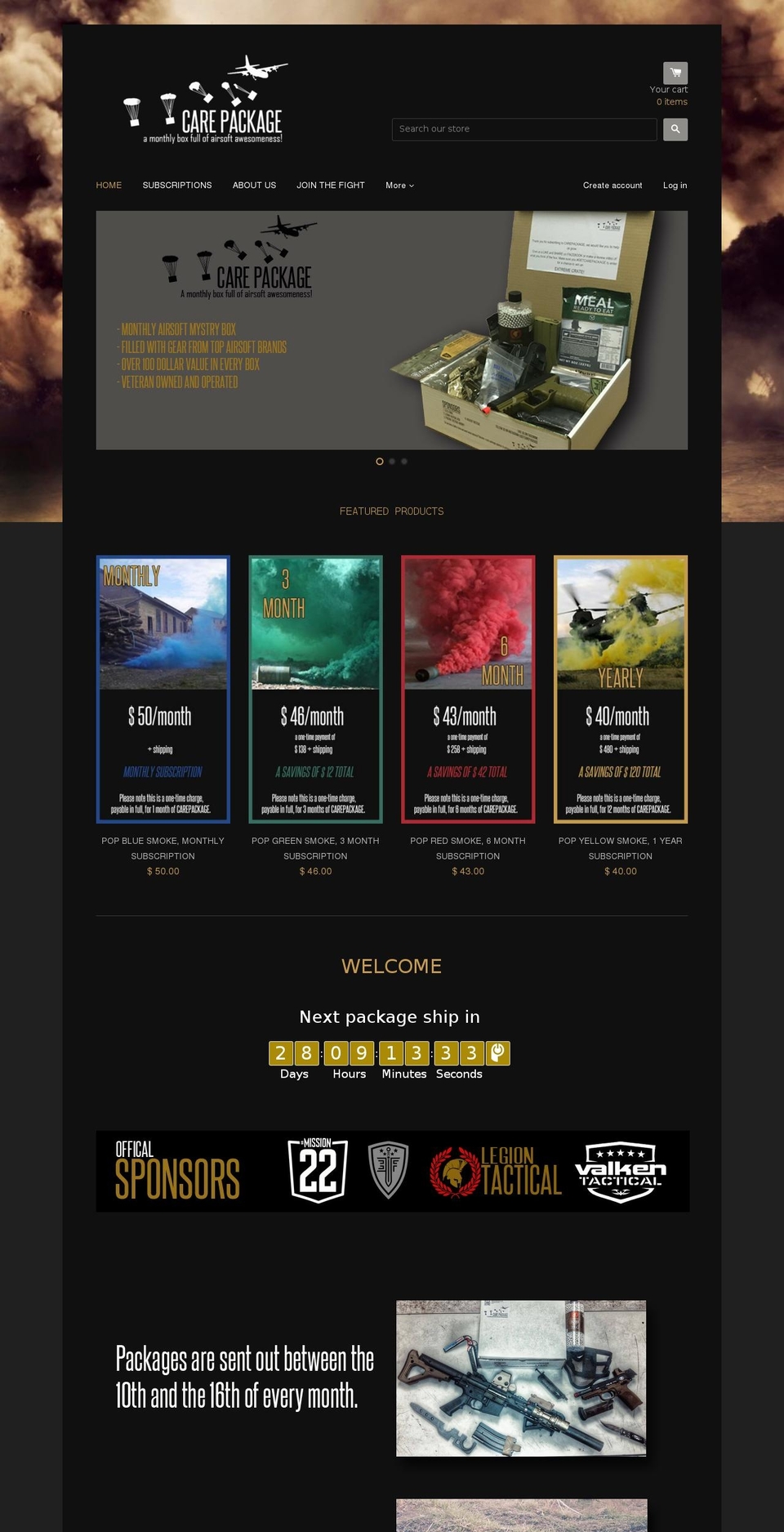 airsoftphoenix.com shopify website screenshot