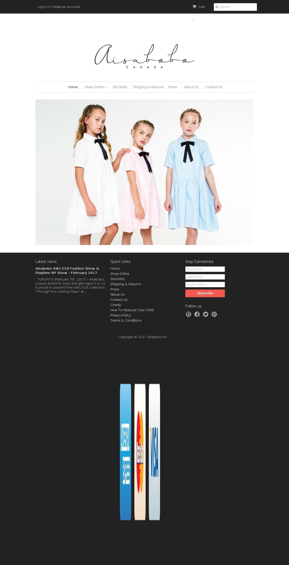 aisabobo.com shopify website screenshot