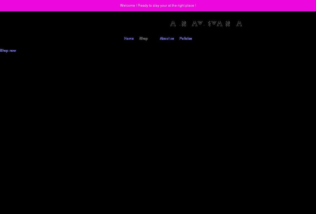 aislaybyaisha.com shopify website screenshot