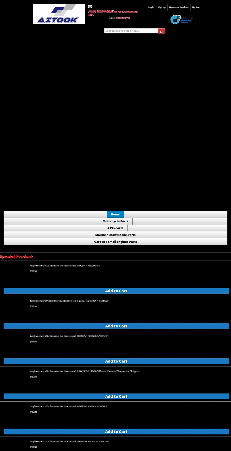 aitook.com shopify website screenshot