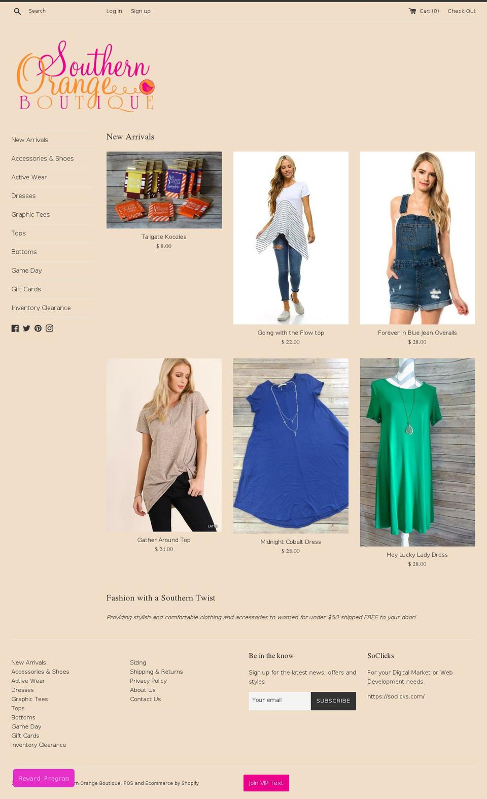 ajdress.com — Shopify storefront screenshot