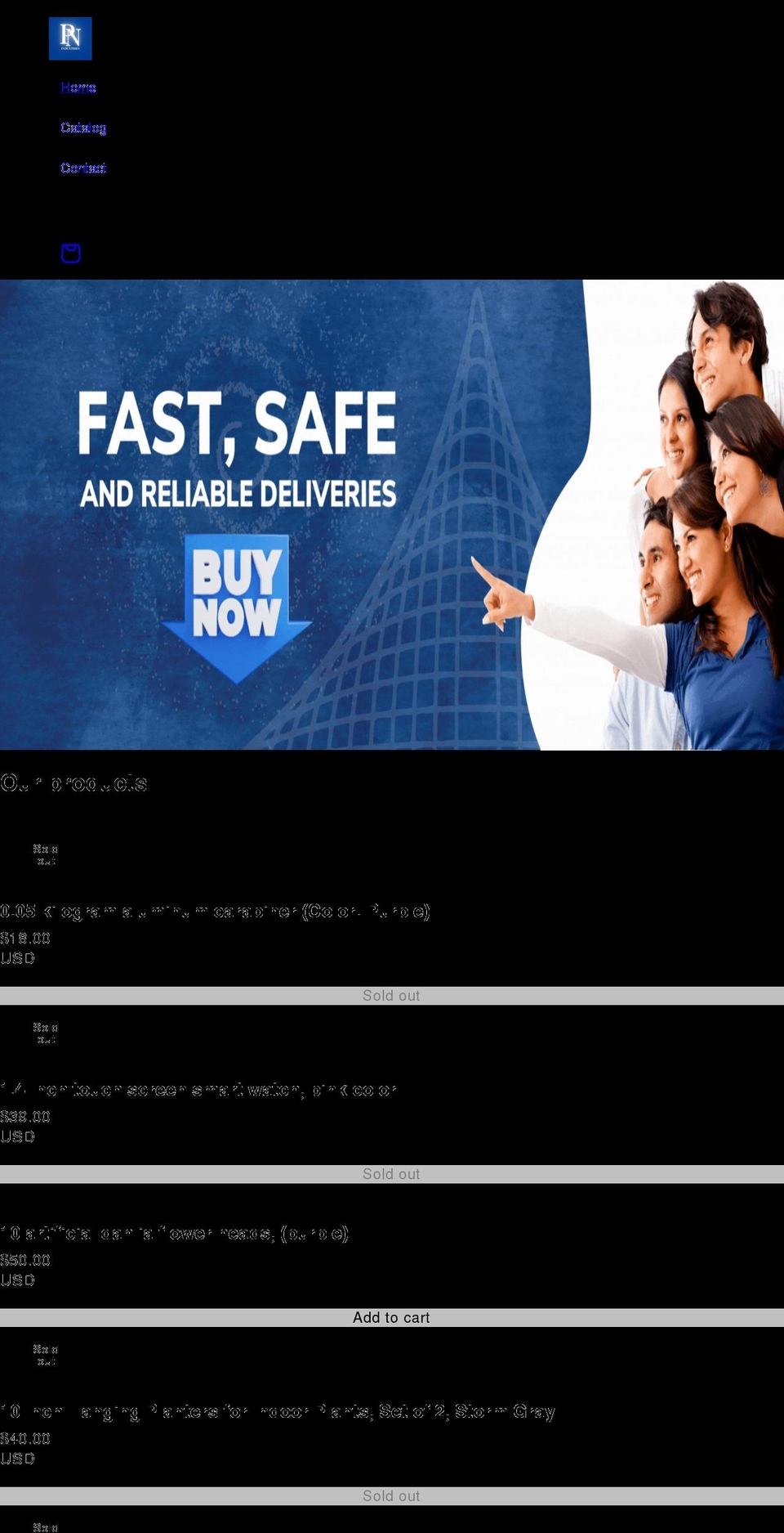 ajfreedom.com shopify website screenshot