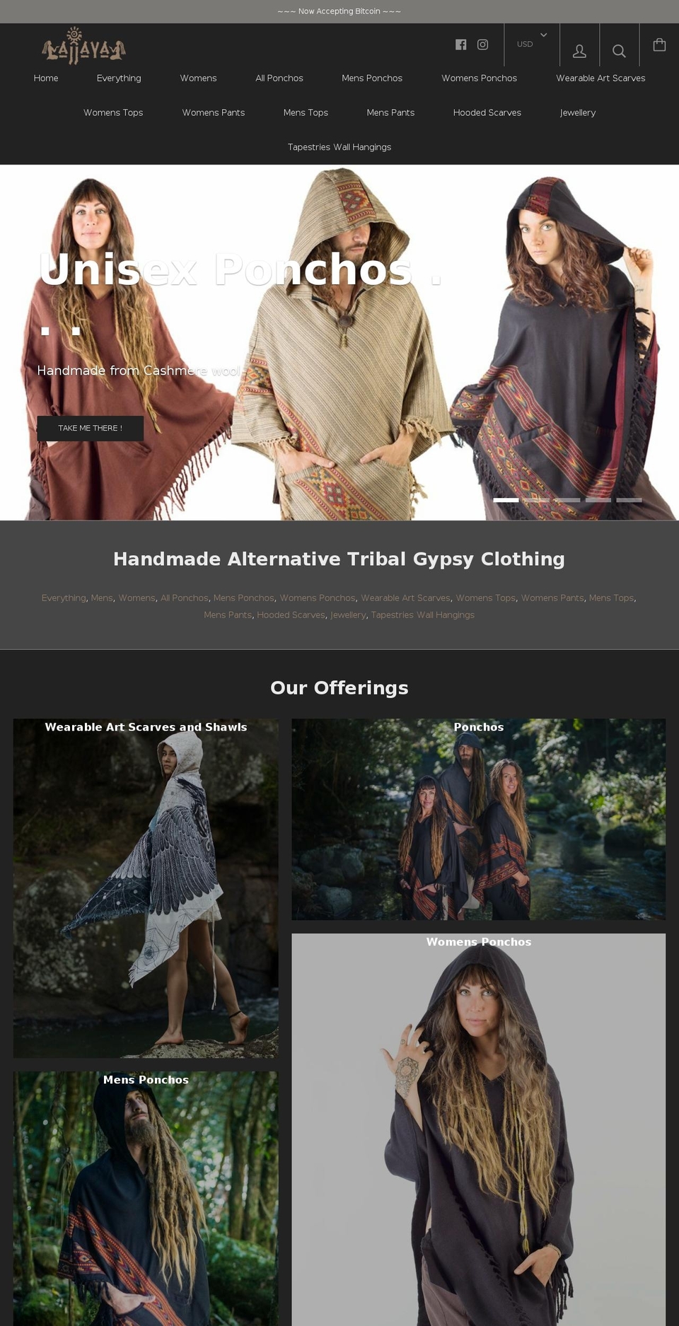 ajjaya.com shopify website screenshot