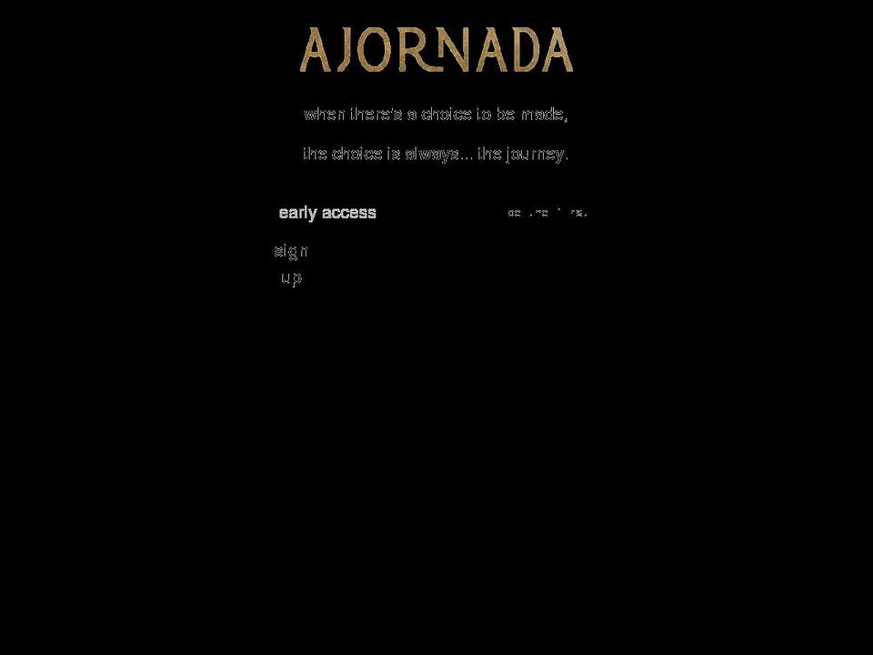 ajornada.co shopify website screenshot