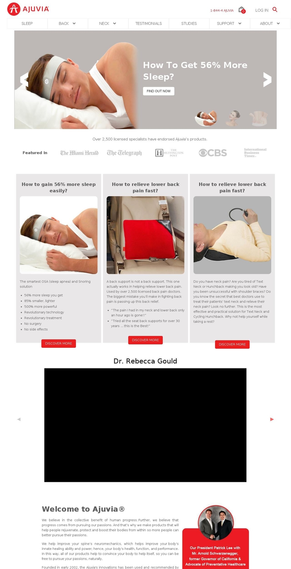 ajuvia.com shopify website screenshot