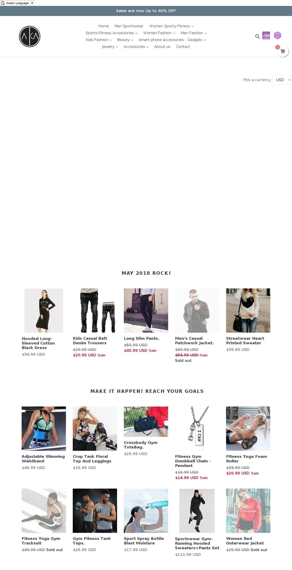 aka-trends.com — Shopify storefront screenshot