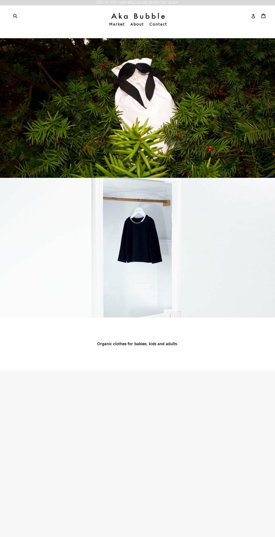 akabubble.com shopify website screenshot