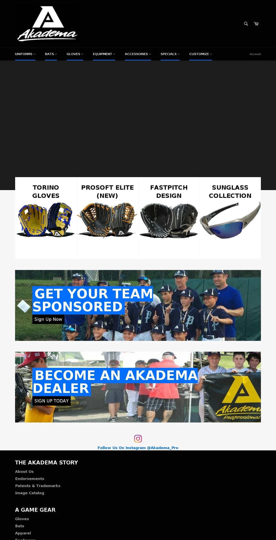akademapro.com — Shopify storefront screenshot