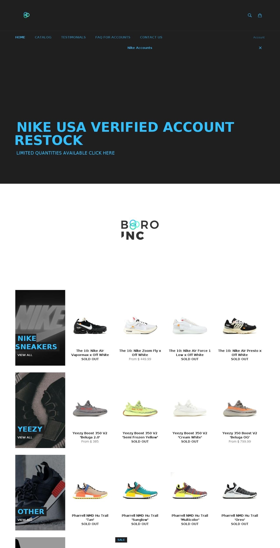 akaeljefe.com — Shopify storefront screenshot