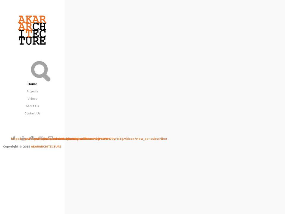 akararchitecture.com shopify website screenshot