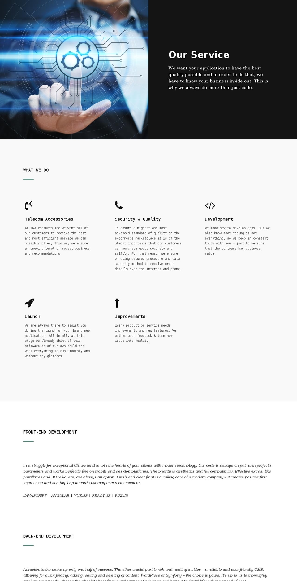 akaventuresinc.com — Shopify storefront screenshot