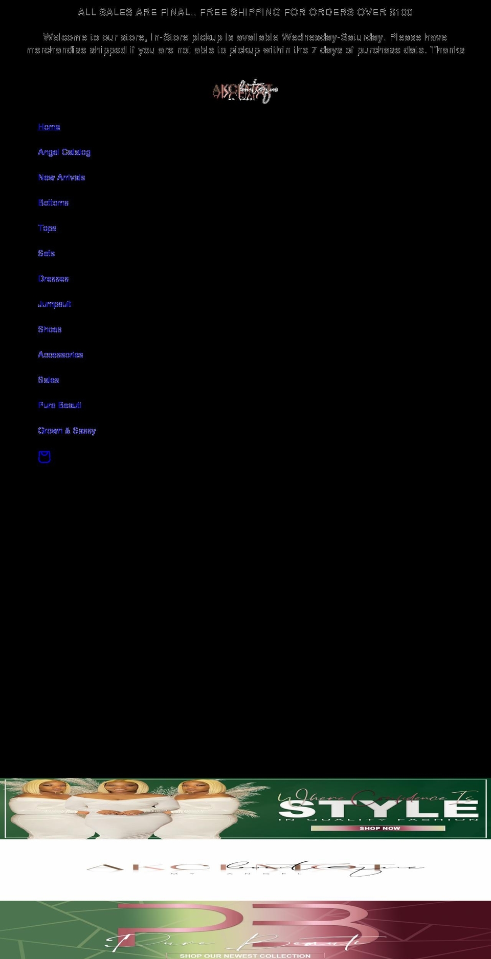 akcemot.com shopify website screenshot