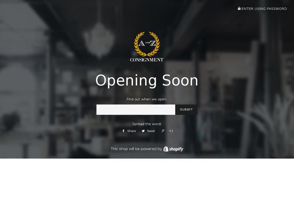 akconsign.com shopify website screenshot