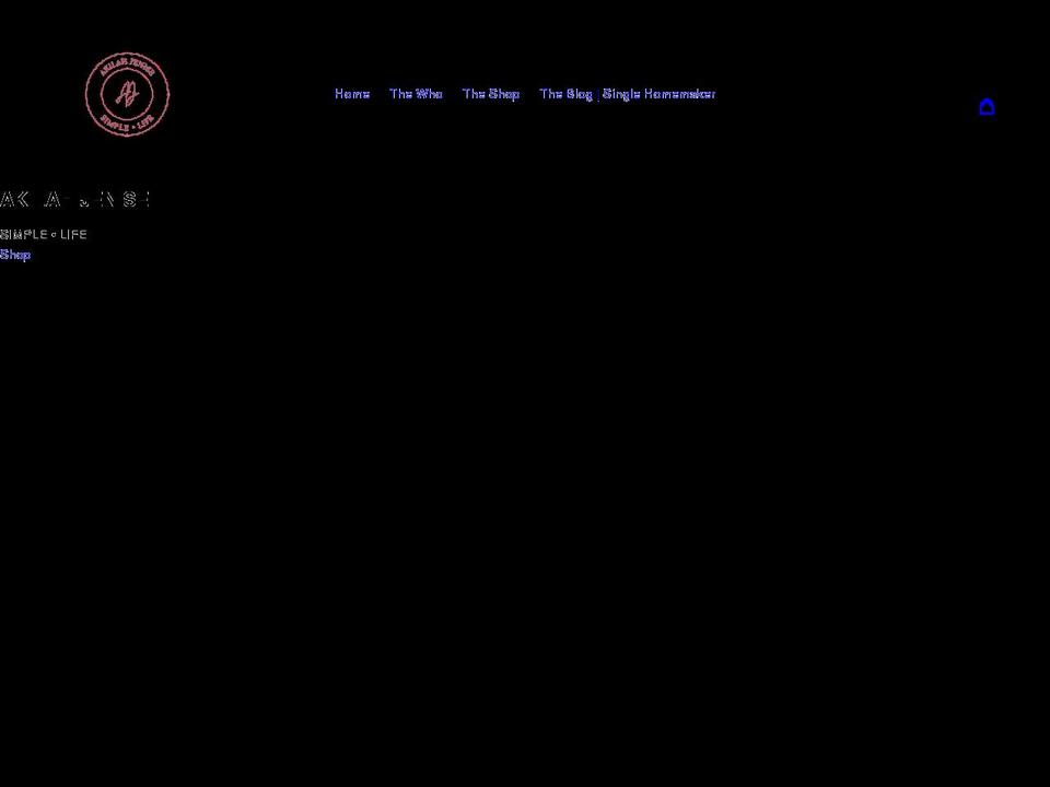 akilahjenise.com shopify website screenshot