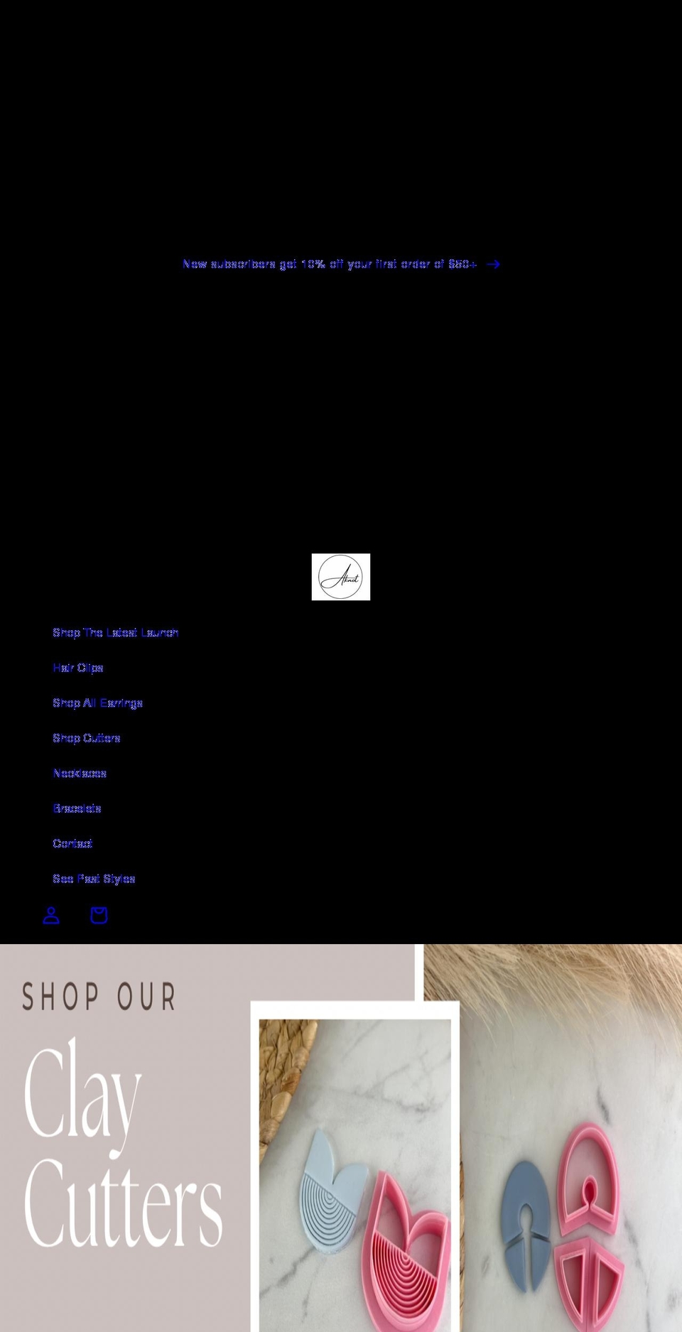 aknot.com shopify website screenshot