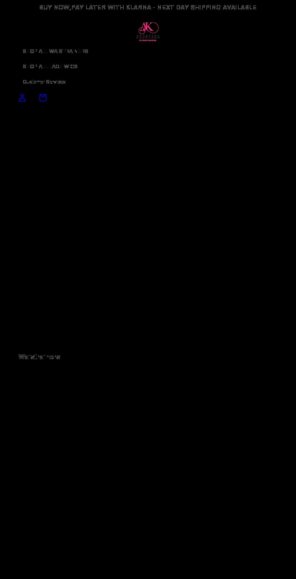 akontaba.com shopify website screenshot