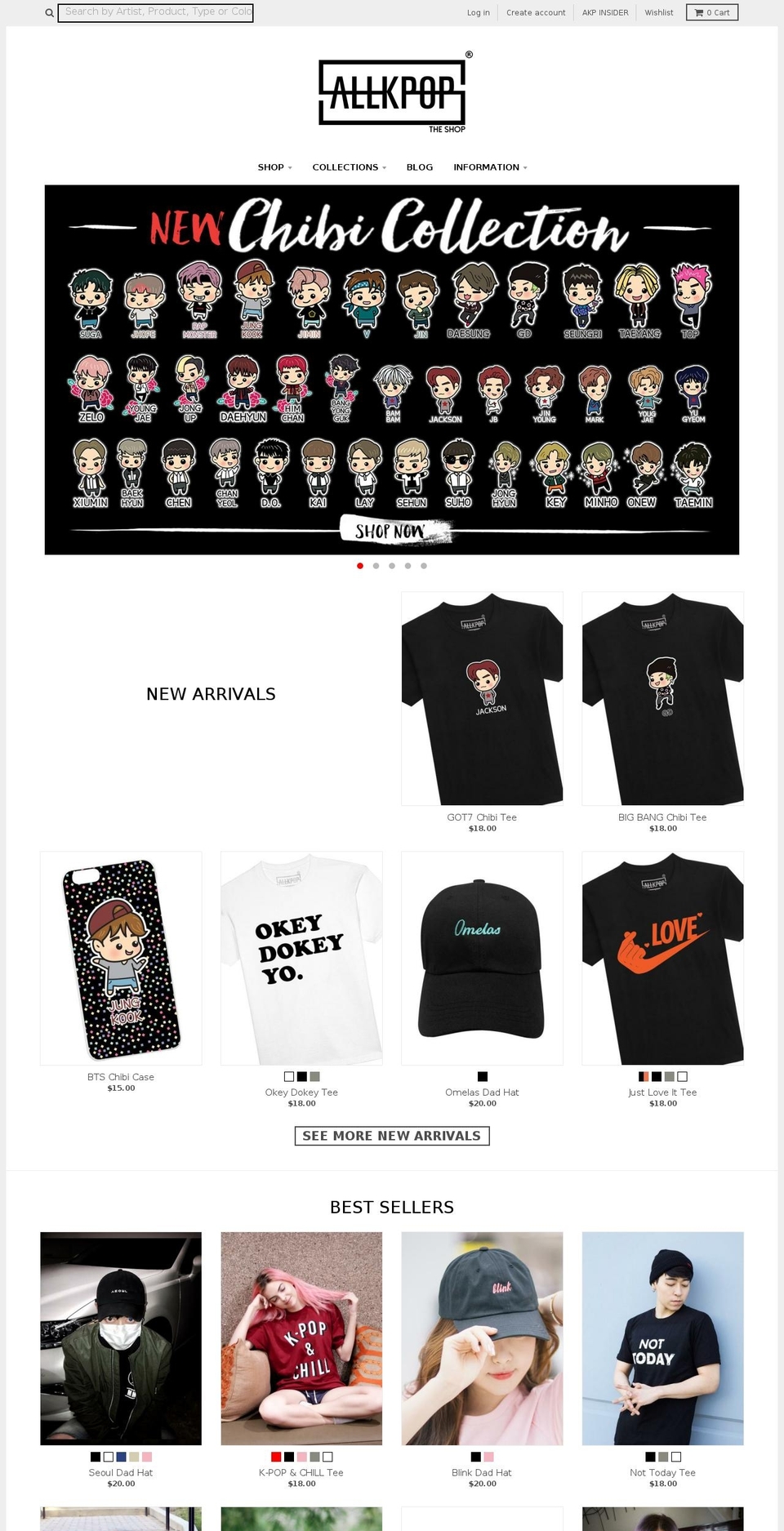 akpshop.com shopify website screenshot