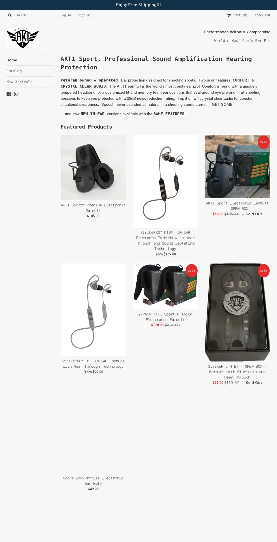 akt1sport.com shopify website screenshot