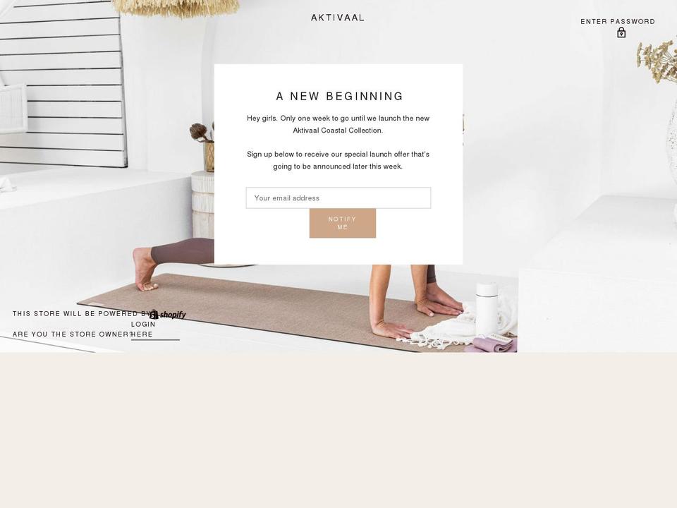 aktivaal.com.au shopify website screenshot