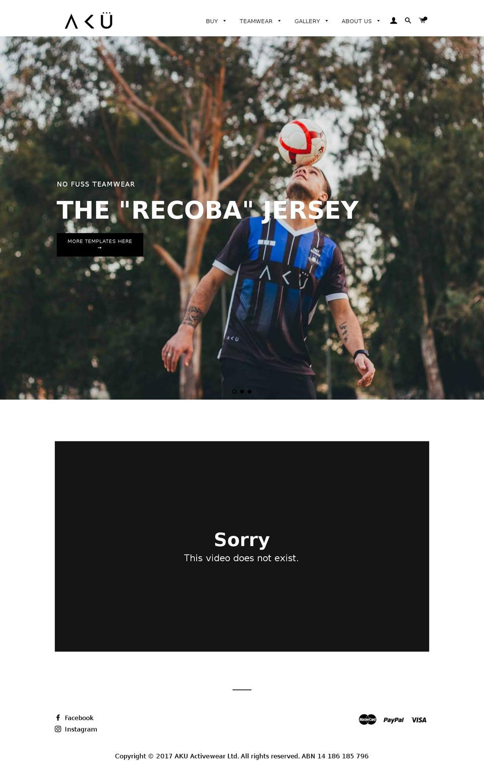 akuonline.com — Shopify storefront screenshot