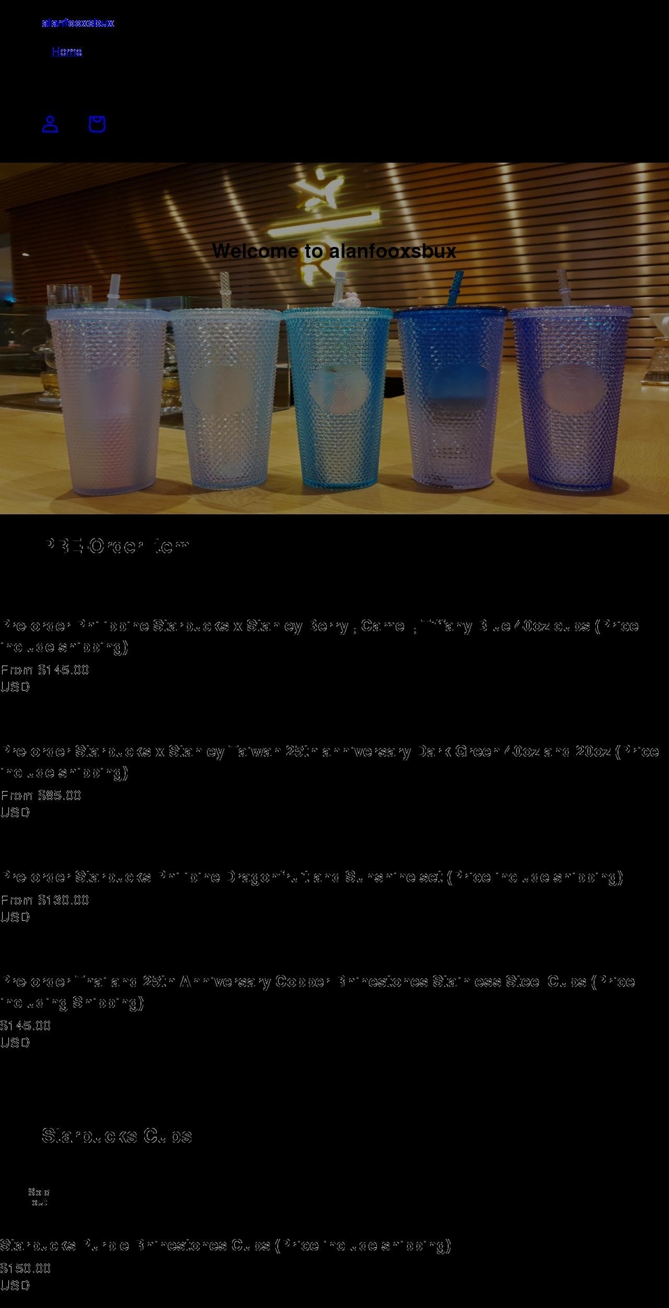 akwonderland.com shopify website screenshot