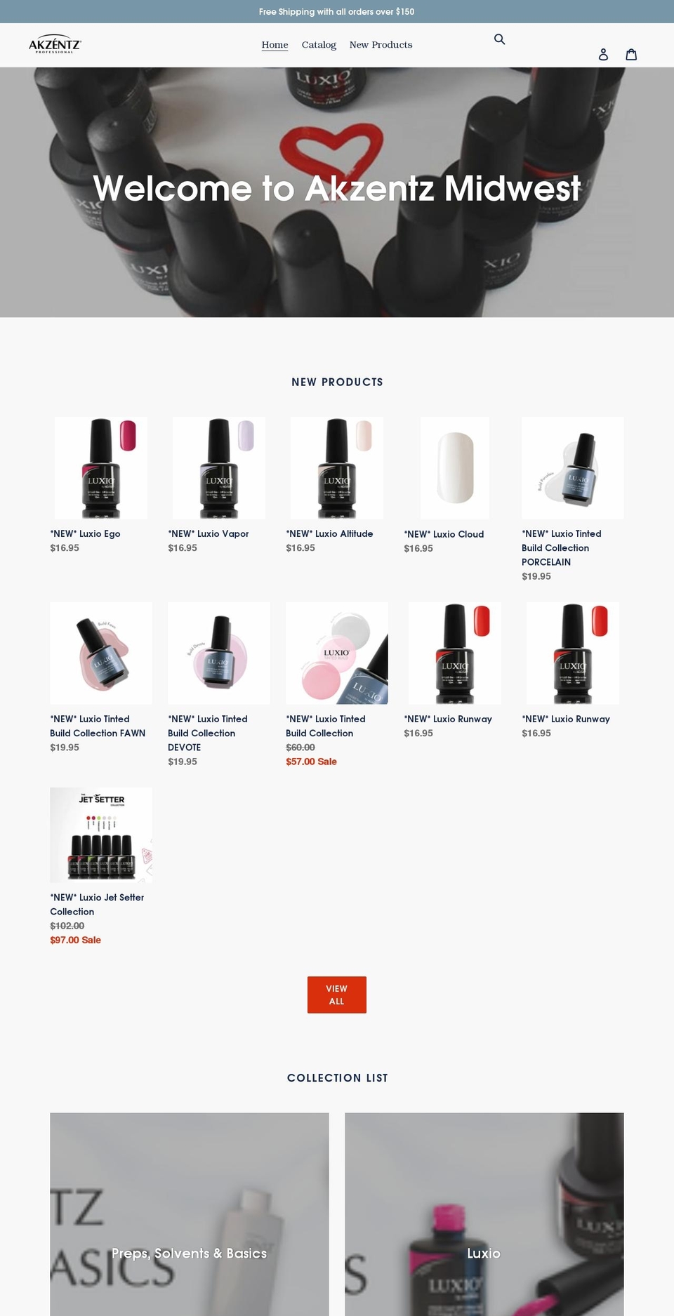 akzentzmidwest.com shopify website screenshot