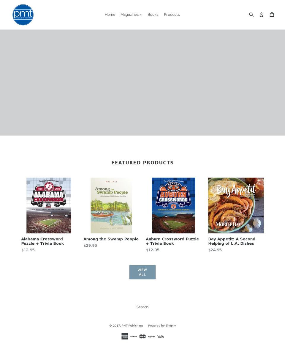 alabamacrosswords.com shopify website screenshot
